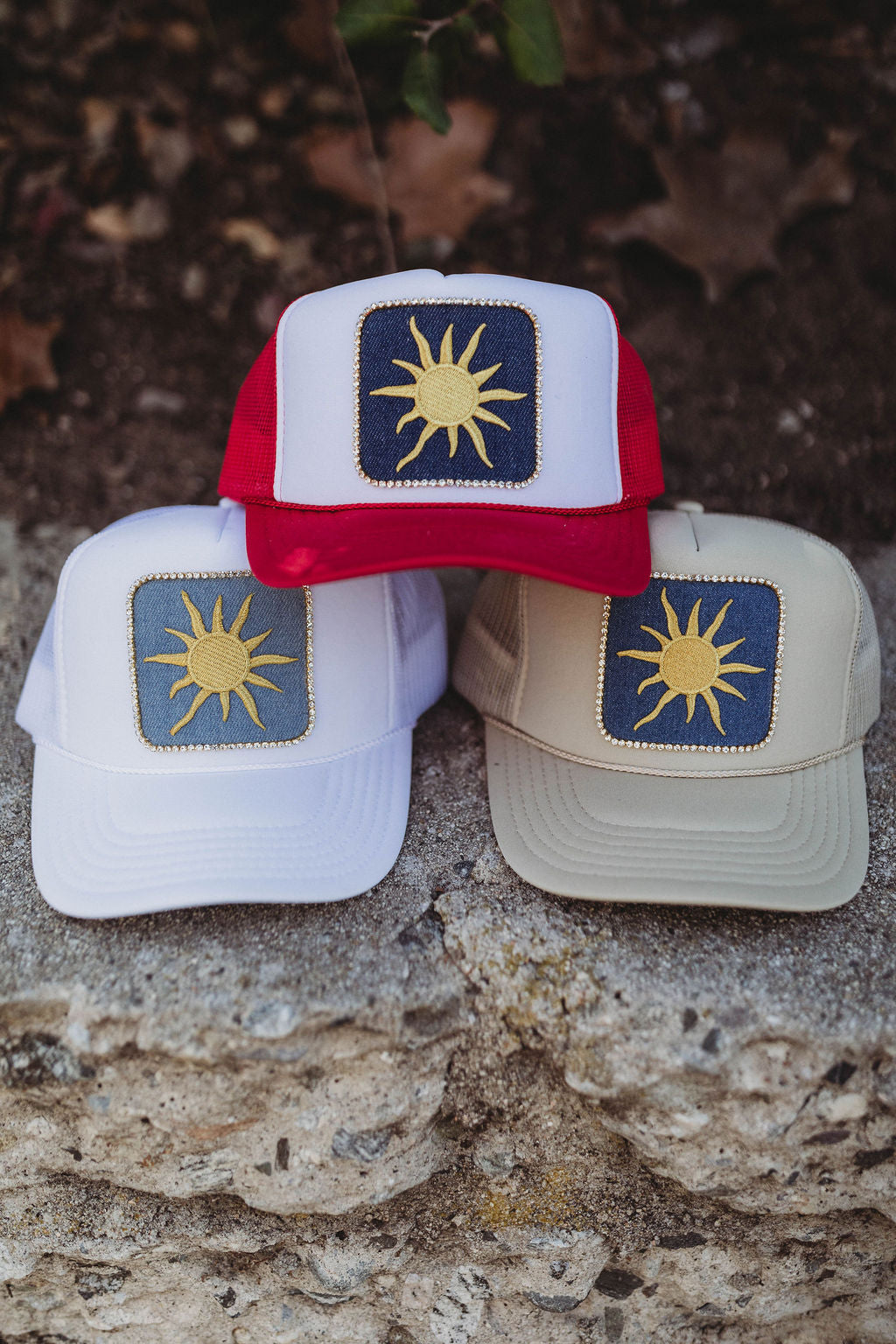 Sunspoke Signature Trucker Hat - Red