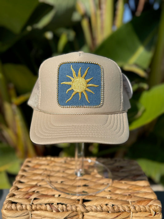 Sunspoke Signature Trucker Hat - Khaki