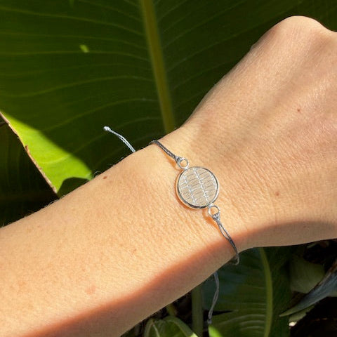 Embossed Leather Bracelet