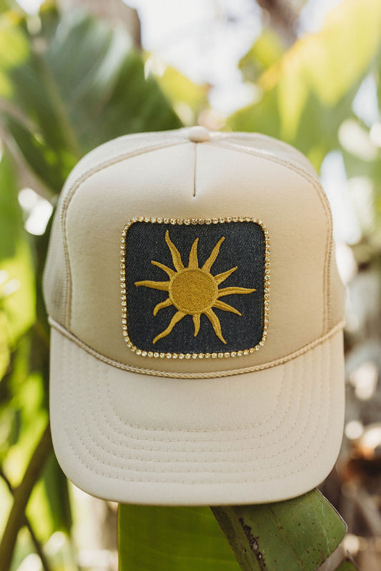 Sunspoke Signature Trucker Hat - Khaki
