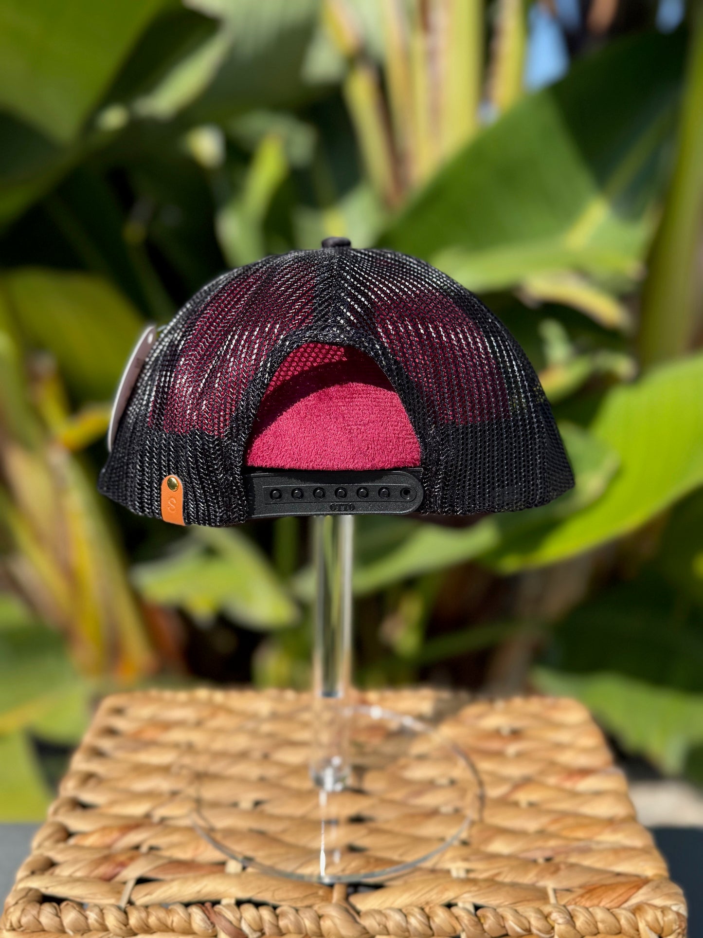 Gold Heart Trucker Hat - Black