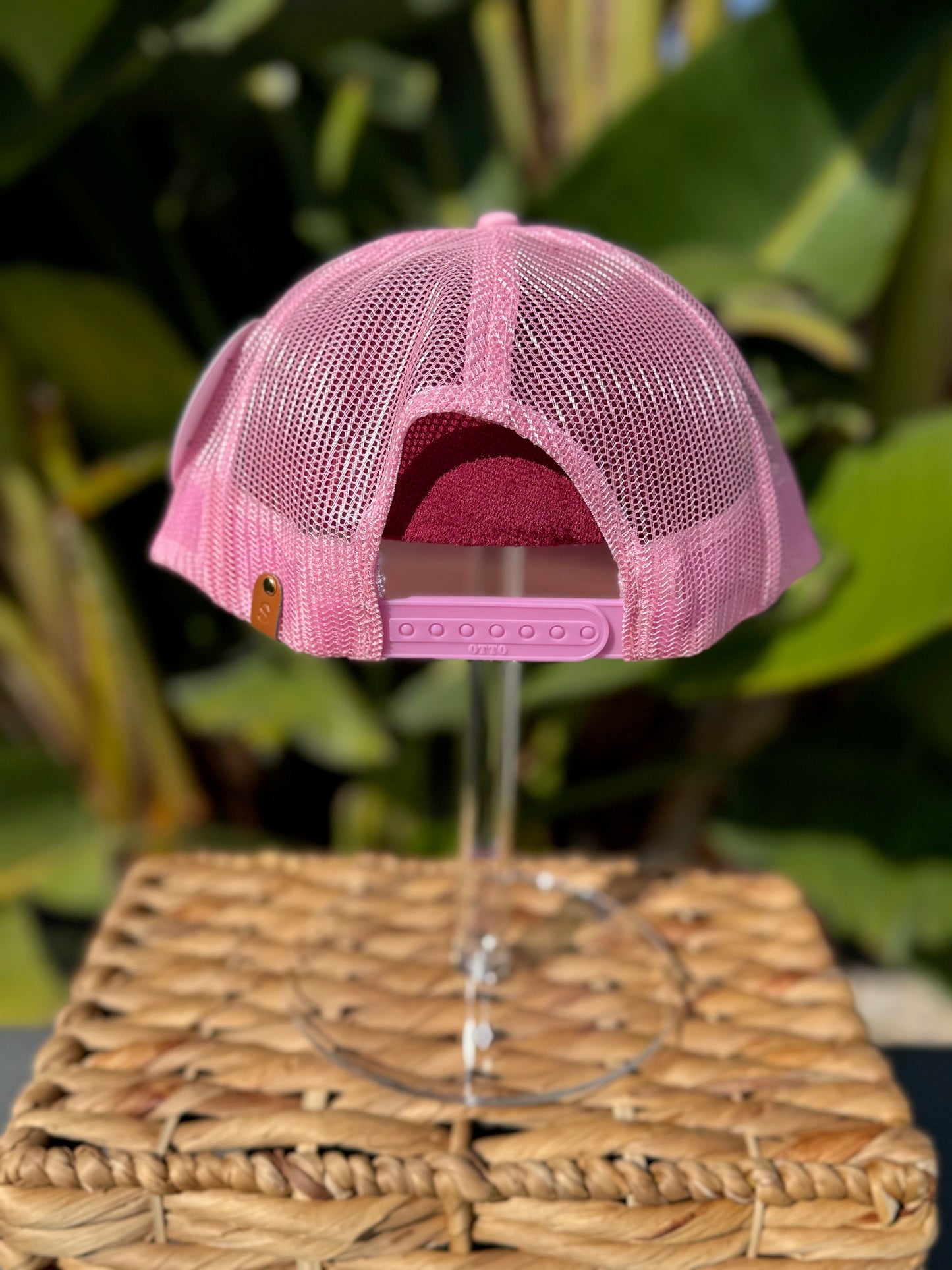 Sunspoke Signature Trucker Hat - Pink