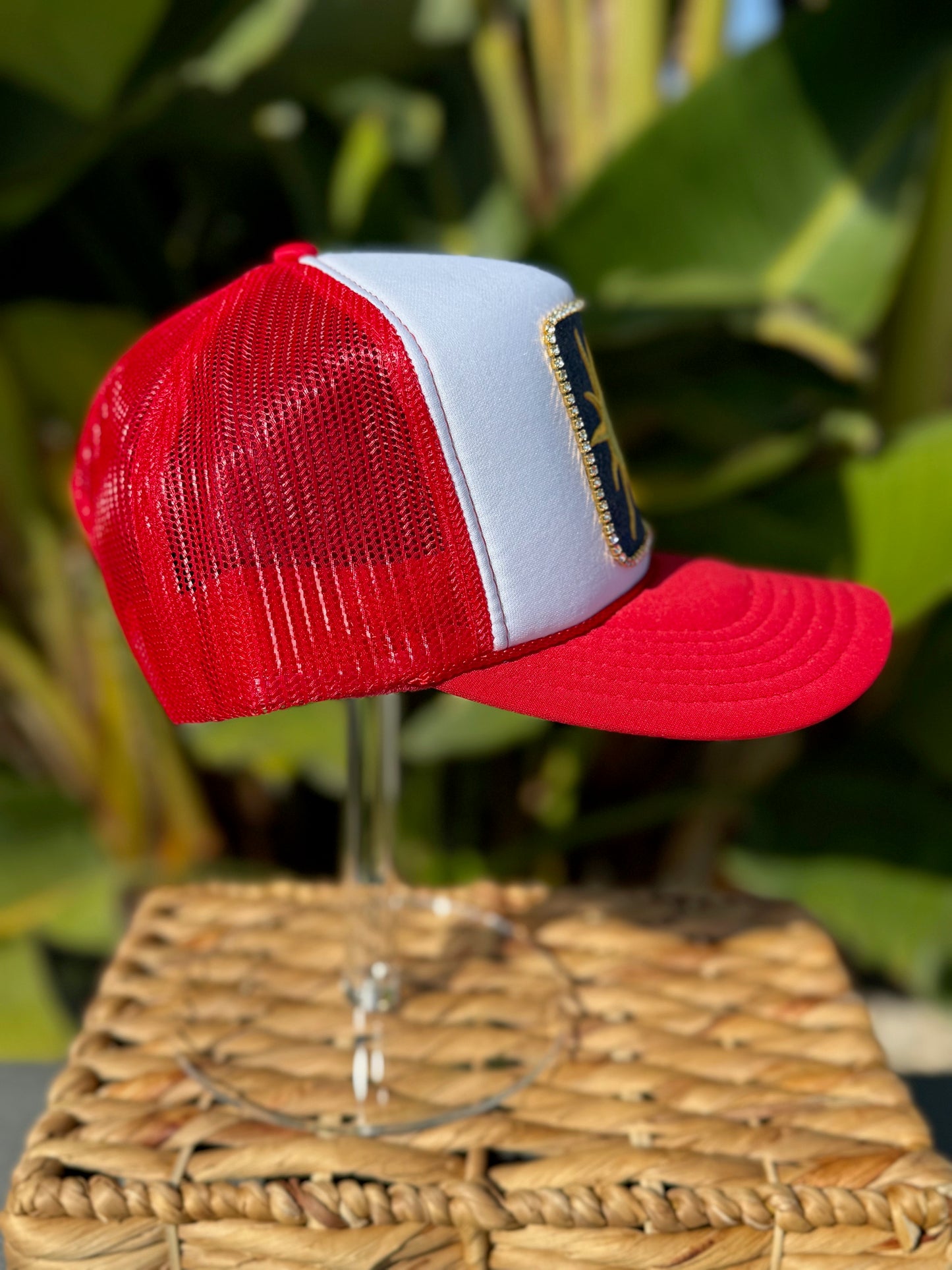 Sunspoke Signature Trucker Hat - Red