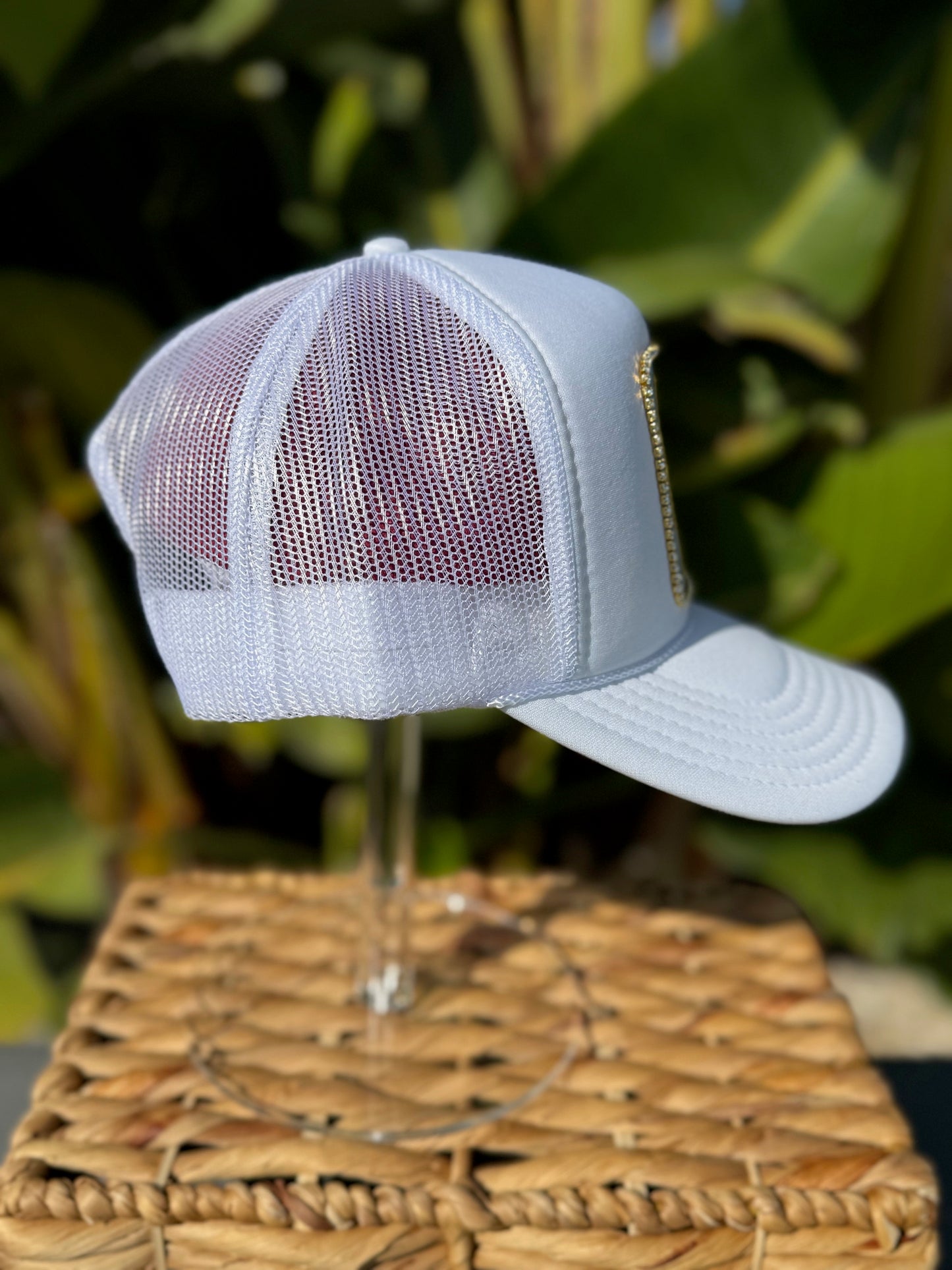 Sunspoke Signature Trucker Hat - White