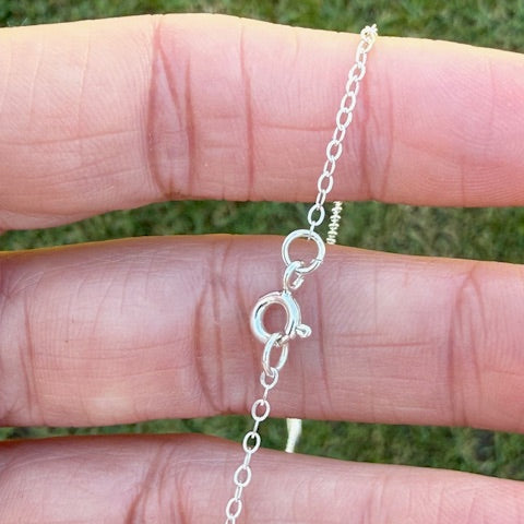 Personalized Initial Necklace - Sterling Silver