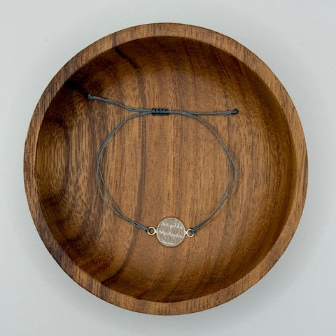 Embossed Leather Bracelet